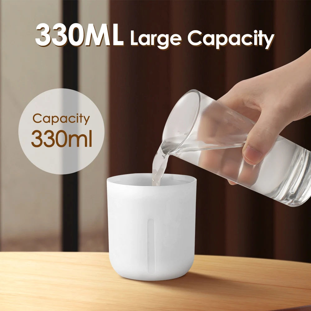 Air Humidifier & Aroma Oil Diffuser With Colorful Night Light